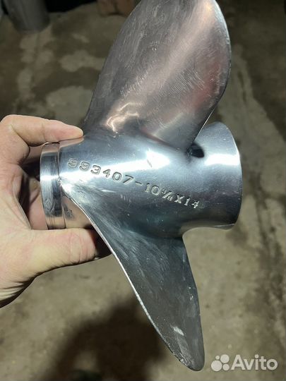 Стальной винт для лодочного мотора apollo