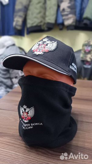Шапка с эмблемой федерации бокса