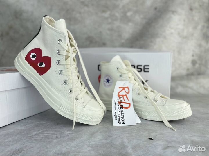 Кеды Converse comme des garcons bone