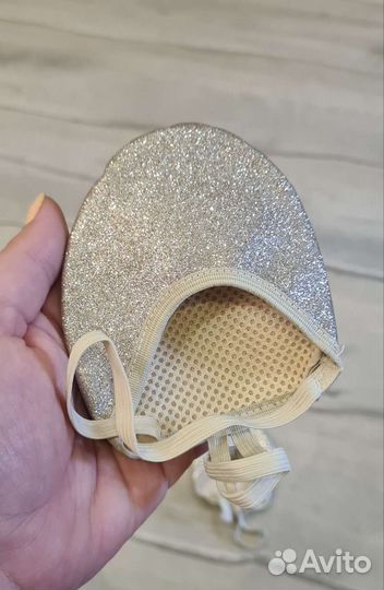 Получешки для гимнастики, полупальцы