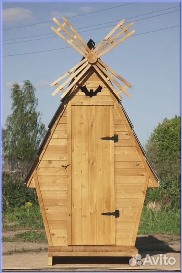 Уличный туалет домик с установкой виж 199