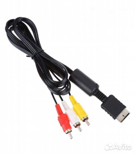 AV кабель для Sony PlayStation 1,2,3