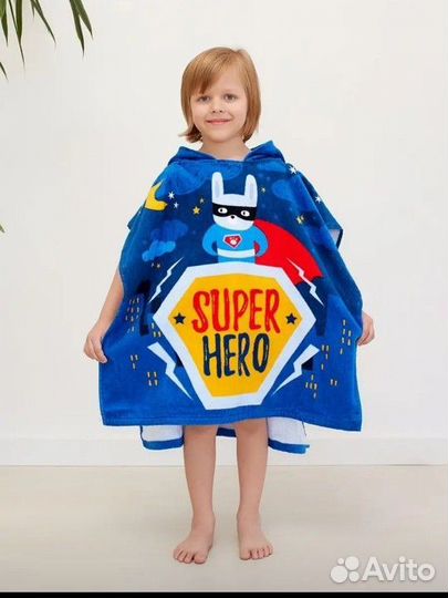 Полотенца детские капюшоном