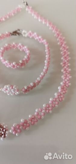 Бисер Чокер Браслет Кольцо