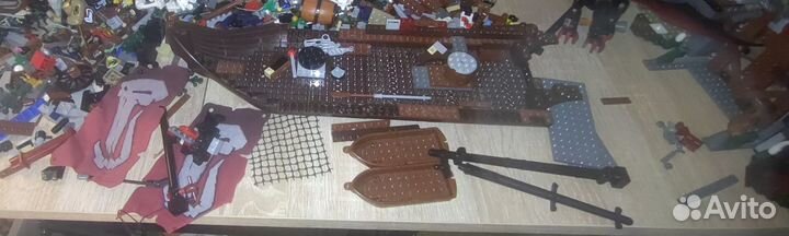 Lego детали от 7048 корабль