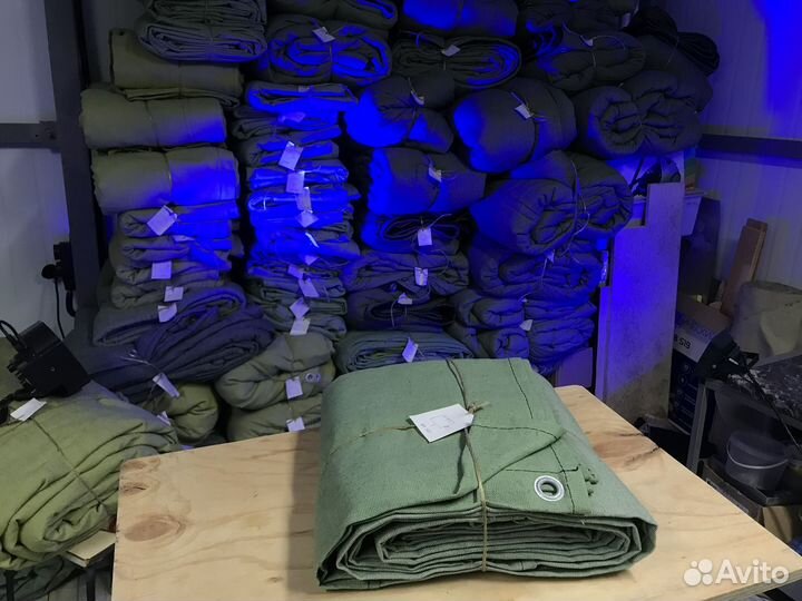 Полог брезентовый: 3,5*6,5 на камаз (самосвал)