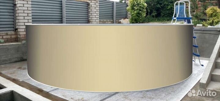 Бассейн морозостойкий 400х125 Лагуна