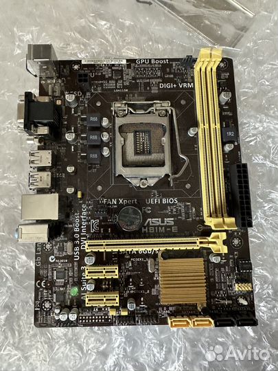 Материнская плата asus HB1M-E