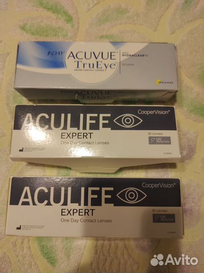 Линзы контактные однодневные acuvue