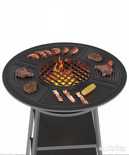 Гриль чугунный Fantastic Grill Везувий 700