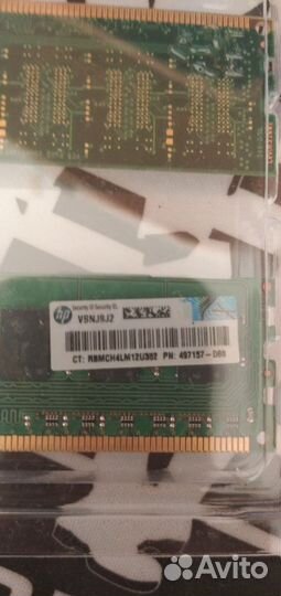 Оперативная память ddr3 2по2gb 1333 4гб всего