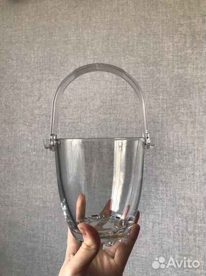 Набор: ведерко для льда и бокалы для коктейлей