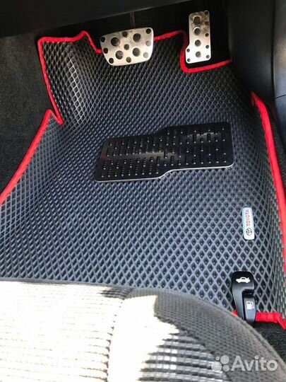 Коврики эва ева eva 3D с бортами на Toyota Altezza