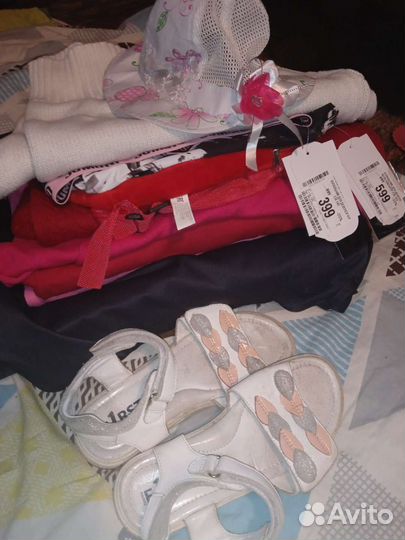 Вещи пакетом на девочку от 6 до 8 лет