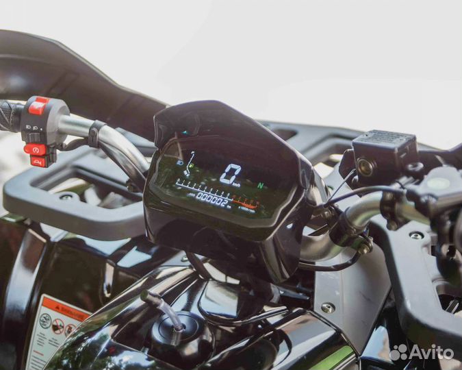 Квадроцикл Motoland Wild Track 200 LUX черн