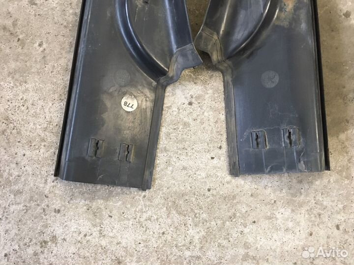 Накладки на порог внутренняя Mercedes W203 (3172)