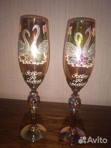 Бокалы свадебные