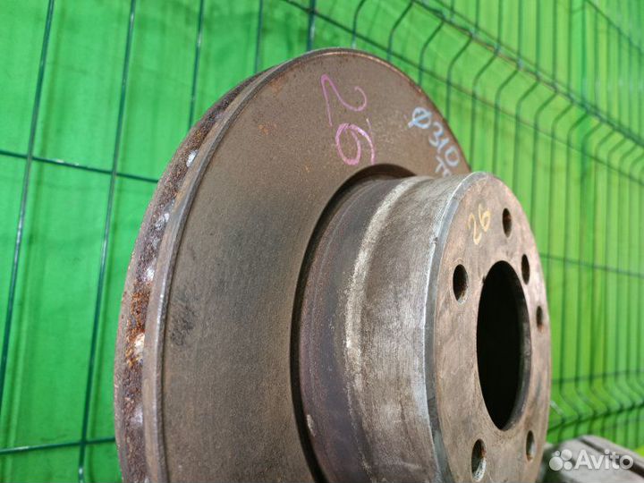 Комплект тормозов передний Bmw 525 E60 N52B25 2007