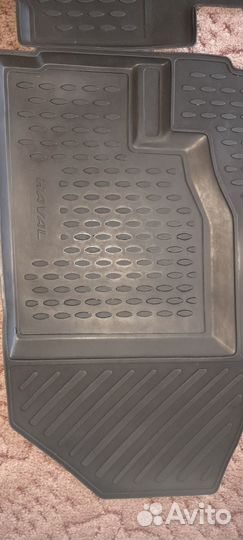 Автомобильные коврики резиновые haval f7xaval
