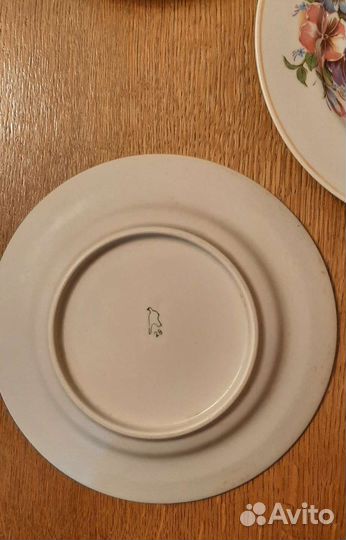 Тарелки Дулево винтаж