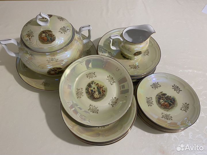 Набор столовой посуды на 6 персон фарфор