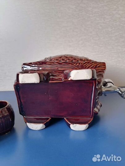 Бочонок для вина и 6 рюмок