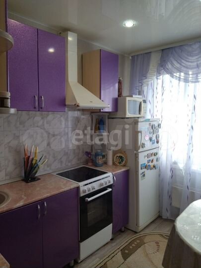 3-к. квартира, 60,5 м², 8/9 эт.