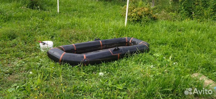 Лодка надувная резиновая бу