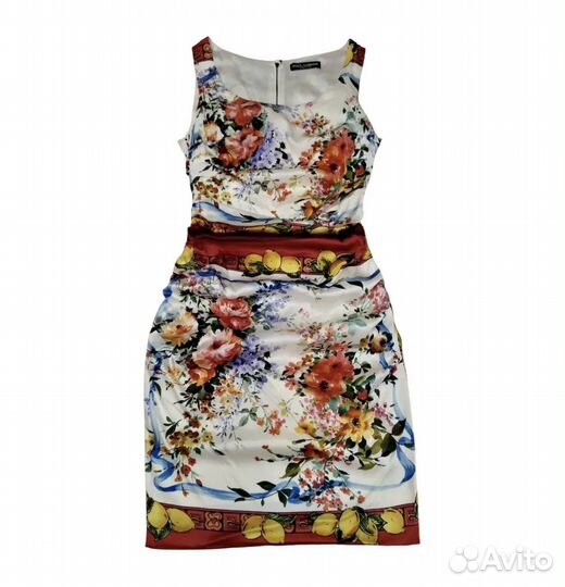 Dolce&Gabbana шелковое платье