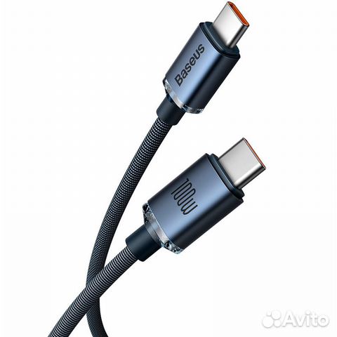 Кабель Type-C - USB Type-C 1.2м Baseus 100w