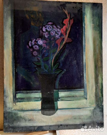 Картина, масло, холст 90на70