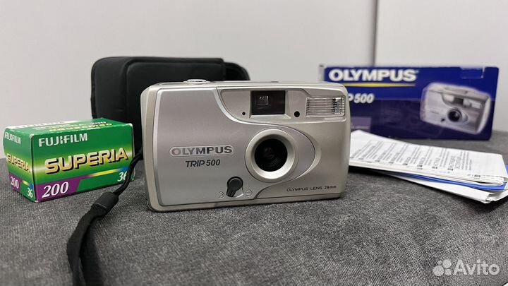 Пленочный фотоаппарат olympus trip 500