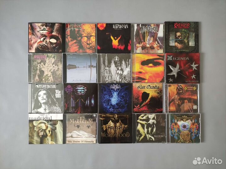 CD диски аудио Metal Rock (часть 2)