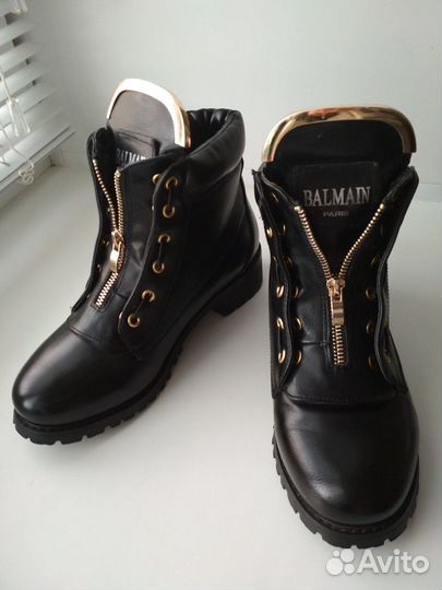 Ботинки на меху Balmain 36 р-р