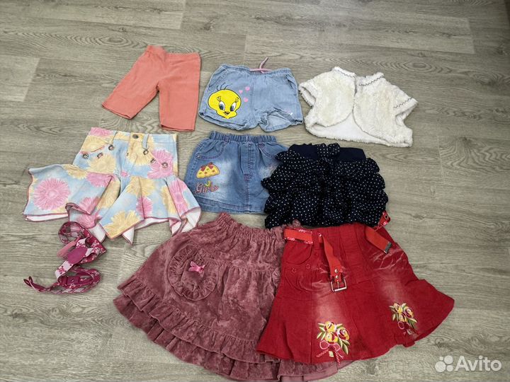 Детские вещи пакетом на девочку 92