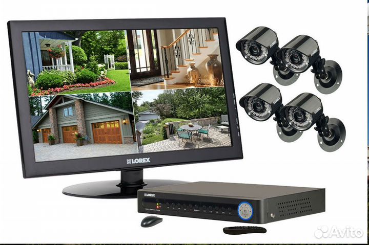 Ремонт компьютеров, видеонаблюдения (монтаж)