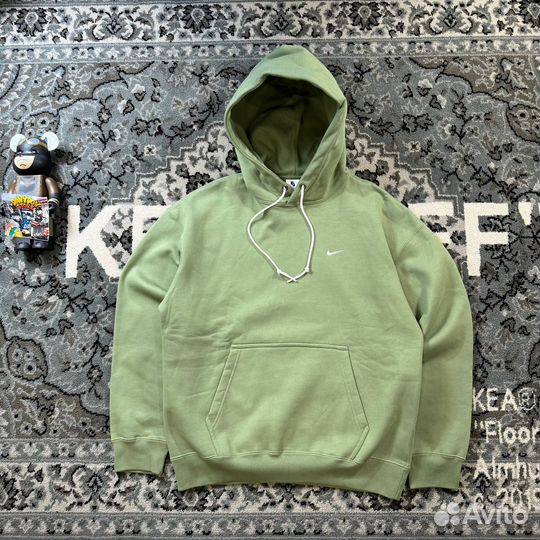 Nike Solo Swoosh Men's Fleece Pullover Hoodie