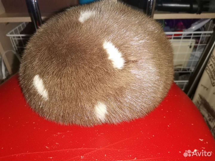 Берет норковый