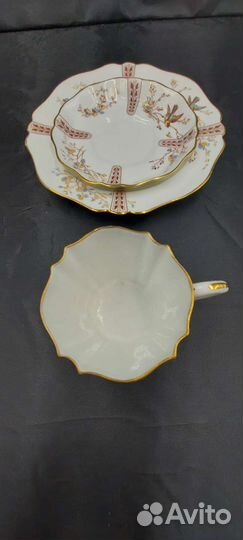 Чайные тройки Wedgwood Англия 19 век клейма 1868