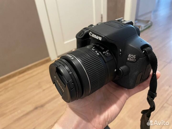 Зеркальный фотоаппарат canon 650d