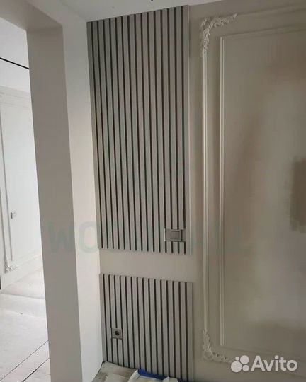 Интеръерные рейки баффели для стен