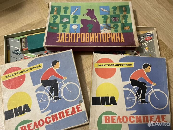 Игры Электровикторины СССР настольные разные
