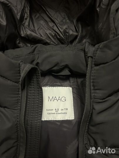 Куртка для мальчика maag размер 110