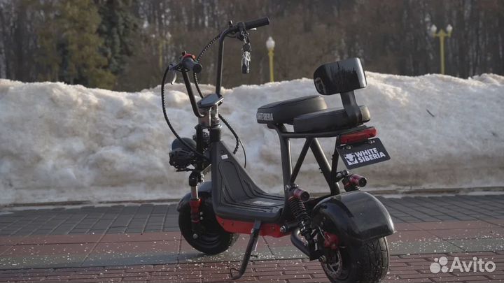 Электробайк White Siberia Mini R