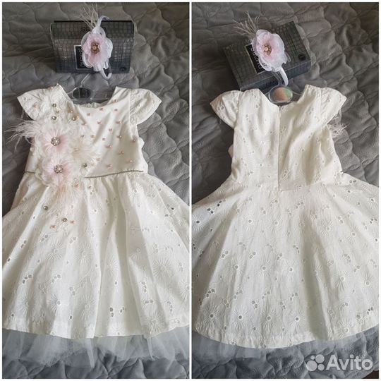Платье нарядное р.80-86