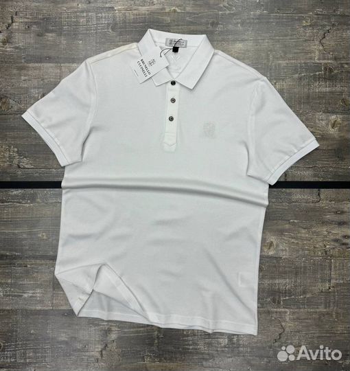 Поло мужское brunello cucinelli