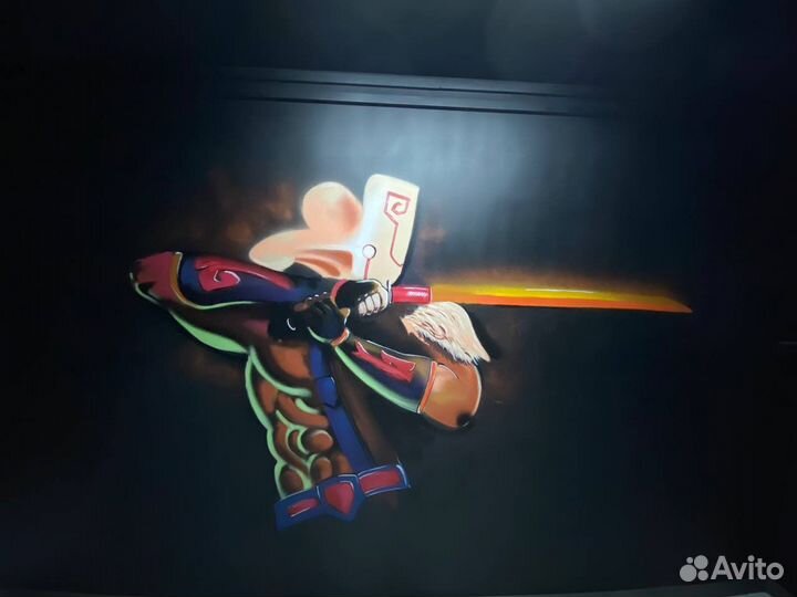 Граффити и роспись стен, заборов, помещений