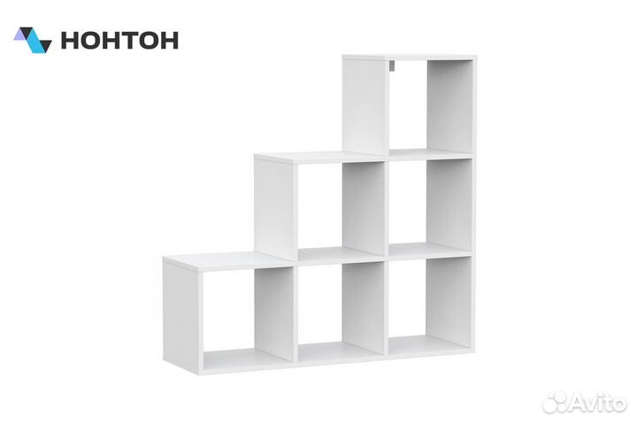 Стеллаж Грейс белый