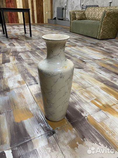Ваза напольная керамическая