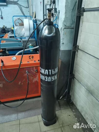 Заправка баллонов сжатым воздухом